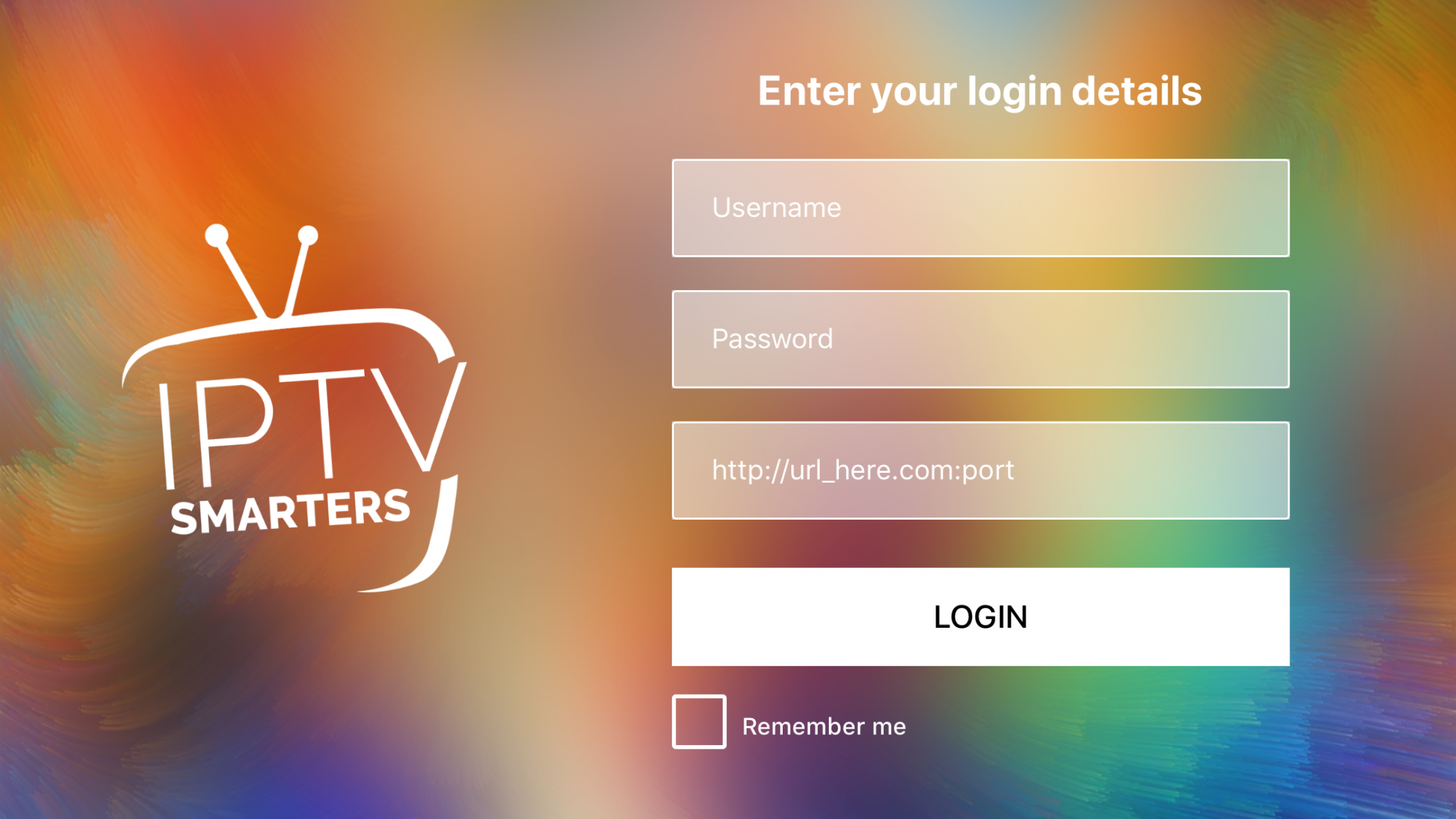 iptv login