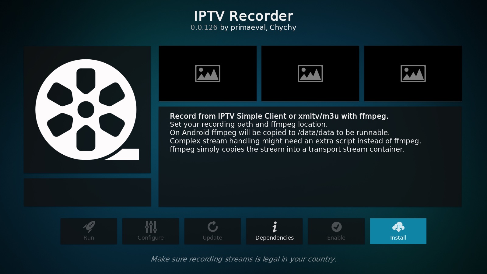 Improvements in IPTV Recording Technology